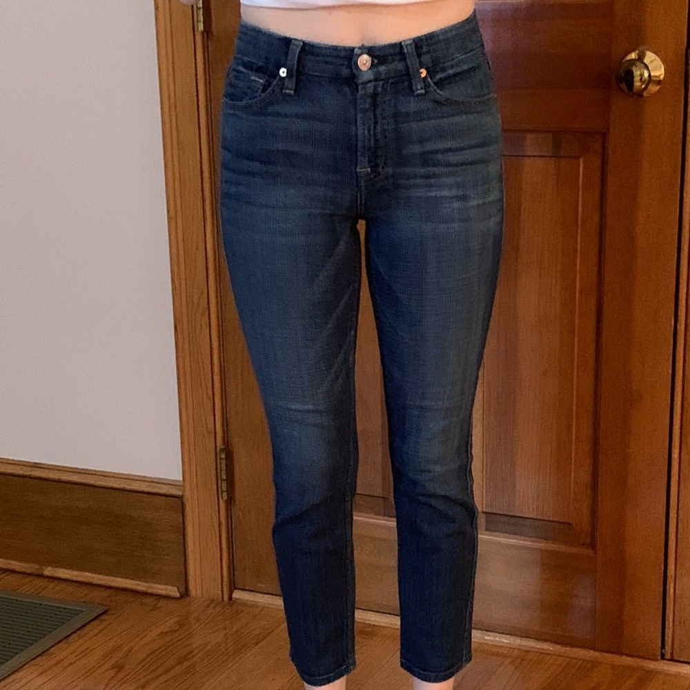 7 For All Mankind Kimmie Crop